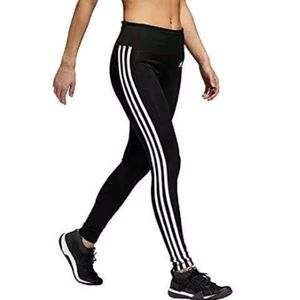 Adidas women's black stripes leggings Xl